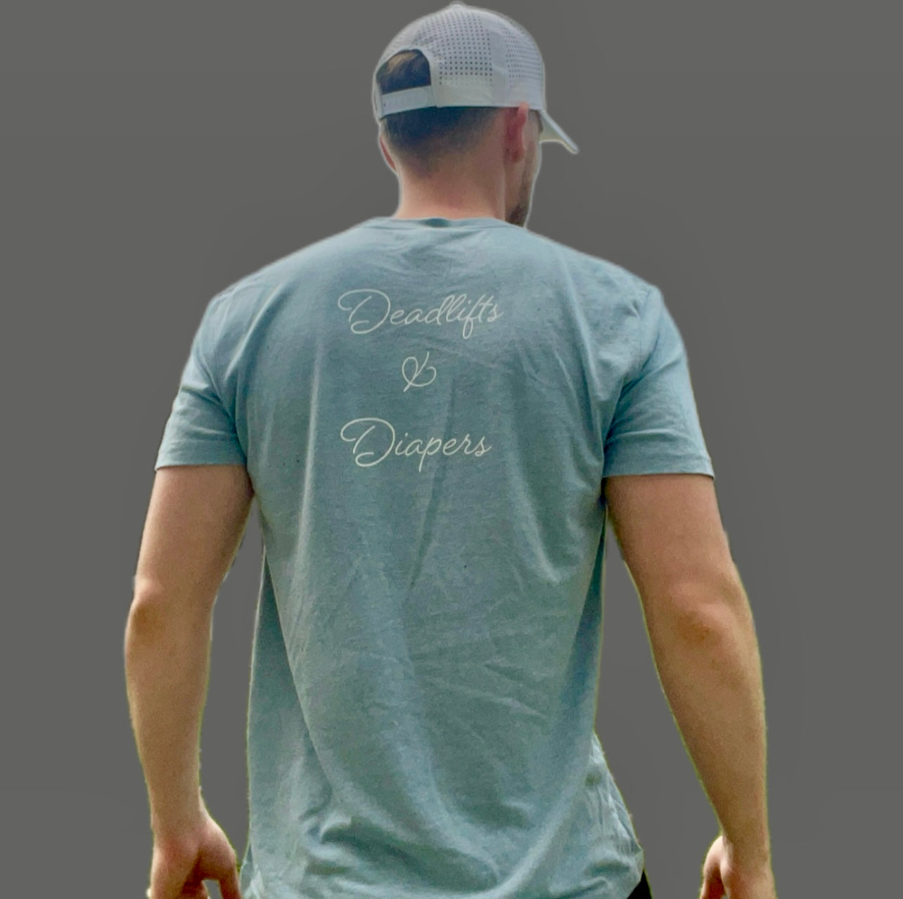 Deadlifts & Diapers Tri-blend Tee